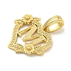 Heart Brass Pendants KK-I714-04G-M-2