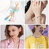 SUNNYCLUE 28Pcs 7 Style Resin Pendants CRES-SC0002-08-6