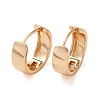 Plain Brass Hoop Earrings EJEW-M238-43KCG-1