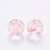 Transparent Acrylic Beads TACR-S154-19A-26-2