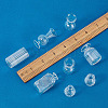 GOMAKERER 8Pcs 8 Styles Glass Vase AJEW-GO0001-74-3