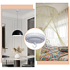 Iron Light Fixture Ceiling Canopy Kits FIND-WH0110-616A-5