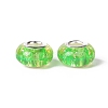 Rondelle Resin European Beads RPDL-A001-01-09-3
