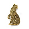 Persian Cat Alloy Brooches JEWB-Q004-03AG-5