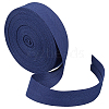 BENECREAT 10M Polycotton Fold Over Ribbons OCOR-BC0006-30B-1