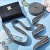 10 Yards Polyester Striped Jacquard Ribbon OCOR-PH0004-10-5