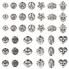  130Pcs 13 Styles Tibetan Style Alloy Beads FIND-TA0002-75-2