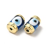 Handmade Evil Eye Lampwork Beads LAMP-M012-01LG-G-3