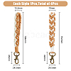 4Pcs 4 Style Cotton Linen Handmade Braided Wrist Lanyard Pendant Decorations KEYC-FH0001-35-2