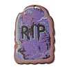 Halloween Printed Wooden Big Pendants WOOD-I016-01H-1