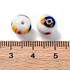 Handmade Millefiori Lampwork Beads LAMP-R003-02B-06-3