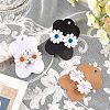 Fingerinspire Cardboard Hair Clip Display Cards CDIS-FG0001-34-5