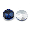 Pointed Back Glass Rhinestone Cabochons RGLA-T029-8mm-14-2