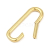 Brass Spring Gate Rings KK-S527-01G-A-2