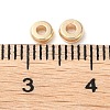 Brass Flat Round Spacer Beads X-KK-M085-A-12G-01-3