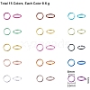 Aluminum Wire Open Jump Rings ALUM-PH0003-14-WH-2
