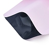 Two Tone Rectangle Plastic Zip Top Gift Bags OPP-C003-01A-03-4
