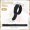 2Pcs Nylon Watch Band DIY-OC0015-17B-2