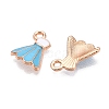 Alloy Enamel Charms ENAM-T020-57B-2