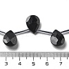 Natural Black Tourmaline Beads Strands G-K382-C06-01-5