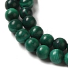 Natural Malachite Beads Strands G-B090-A06-03-4