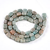 Natural Amazonite Beads Strands G-T141-32-2