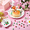 60Pcs 3 Styles PVC Strawberry Display Decorations DJEW-SC0001-31A-4