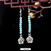 Turquoise Dangle Earrings for Women WG2299-11-1