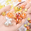 60G 2 Colors Acrylic Beads MACR-YW0003-36C-4