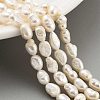 Natural Cultured Freshwater Pearl Beads Strands PEAR-P062-32A-2