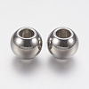 Tarnish Resistant 201 Stainless Steel Beads X-STAS-F141-17P-2