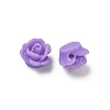 Rose Flower Opaque Resin Beads X-CRES-B1029-A56-3