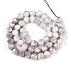 Anti-Tarnish Electroplate Glass Beads Strands EGLA-T021-10mm-15-01-3