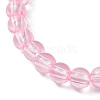 Transparent Plastic Beaded Stretch Bracelets for Children BJEW-JB11507-01-4