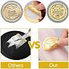 Self Adhesive Gold Foil Embossed Stickers DIY-WH0575-036-3