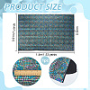 Polyester Elastic Fabric with Crocodile Pattern DIY-PH0036-91B-2