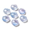 Transparent Glass Pendants GLAA-D025-08K-1