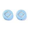 Opaque Acrylic Beads LS-OACR-G016-07E-2