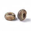 Natural Picture Jasper Bead G-Q503-08-2