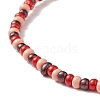 5Pcs 5 Color Glass Seed Beaded Stretch Bracelets Set for Women BJEW-JB08618-5