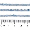 Natural Aquamarine Beads Strands X-G-L587-B02-01-4