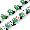 Handmade Lampwork Beads Strands LAMP-N021-43E-1