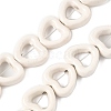Handmade Porcelain Beads Strands PORC-Z002-01-2