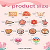 26Pcs 13 Styles Peace Themed PVC Plastic Beads PVC-CJ0001-02-9