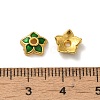 Alloy Enamel Beads Caps FIND-G074-02G-3