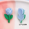 Opaque Resin Cabochons OHAR-PW0001-492D-1