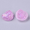 Transparent Epoxy Resin Cabochons CRES-T020-02B-3