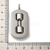 Anti-Tarnish 304 Stainless Steel Pendants STAS-G348-01P-3