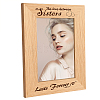 Natural Wood Photo Frames DIY-WH0247-001-1