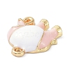 Elephant Alloy Enamel Pendants LS-ENAM-B045-01LG-01-3